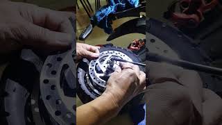 Crony electric scooter tire repair rear wheel [upl. by Nylorac401]