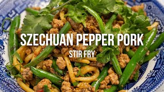 Szechuan Pepper Pork Stir Fry [upl. by Ryley219]