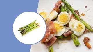 Asperges met serranoham en ei  Diner  Koolhydraatarme recepten  Protiplan [upl. by Stanway142]