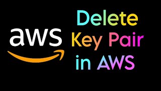 How to Delete Key Pair in EC2 Instance in aws 2024 aws [upl. by Jillane]