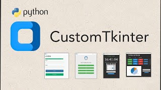 Curso de Python com CustomTkinter Criação de interfaces modernas em Python [upl. by Eciuqram]