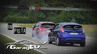 Ford Fiesta ST  Abarth 500 SS  Peugeot 208 GTI  Prova in PISTA GTV 301 [upl. by Ger]