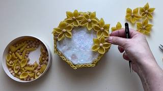 Turn Cardboard and Pasta into a Gorgeous Jewelry Box – Quick amp Affordable [upl. by Dlonra]