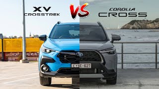 2024 Toyota Corolla Cross vs 2024 Subaru Crosstrek Comparison  SUV Battles  MotorNation [upl. by Vano]