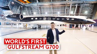 Meet the Worlds New Record Breaking Gulfstream G700 [upl. by Anairdna]