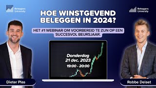 Hoe WINSTGEVEND Beleggen in 2024  Webinar Met 20 Aandelentips [upl. by Olrac627]