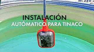 COMO INSTALAR EL APAGADOR AUTÓMATICO PARA TINACOS [upl. by Anilef279]