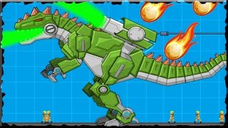 Robot Dinosaur War Giganotosaurus Full Game Walkthrough All Levels [upl. by Aninat]