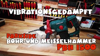 Hands on Lidl  PARKSIDE® Bohrhammer  Meißelhammer PBH 1500 F6 1500 Watt [upl. by Gerard]