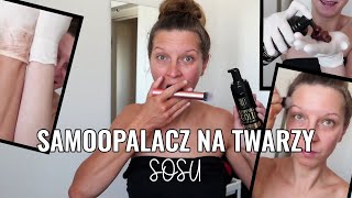 SAMOOPALACZ NA TWARZY 😱  TEST SOSU ULTRA DARK MOUSSE [upl. by Adieren42]