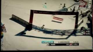 lindsey vonn schladming slalom 2nd run [upl. by Karel560]