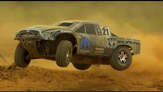 Traxxas Slash Ultimate 4x4 in Slowmo [upl. by Old]