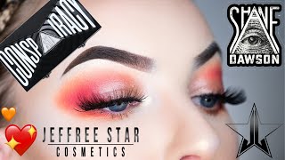 CONSPIRACY PALETTE TUTORIAL  SOFT ORANGERED GLAM [upl. by Yllen]