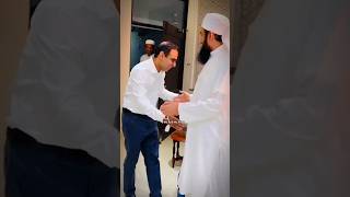 Molana Tarik Jameel sub meting her professor mashallah explore [upl. by Treblihp]