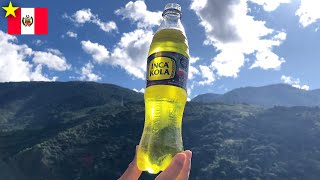 Quenching Thirst on the Inca Trail Enjoying Inca Cola en route to Machu Picchu [upl. by Kirst]