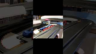 Playing Tag On LaFerarria With Music On Modified Carrera Go 143rd Scale Racing slotcars slotcar [upl. by Inus]