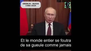 HUMOUR quotvid Trafiquéquot Vladimir Poutine adresse un message à Emmanuel Macron 🤣🤣🤣 [upl. by Cad]