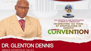 The Apostolic Ark Headquarters Wednesday Night Convention 2022  Dr Glenton Dennis [upl. by Kcam]