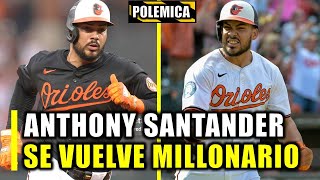 ULTIMA HORA ANTHONY SANTANDER SEGURA 90 MILLONES DE DOLARES EN MLB [upl. by Nawram]