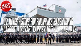 New History The Philippines Will Receive The Largest Aircraft Carrier Given By Britain​❗❗❗ [upl. by Eemyaj]