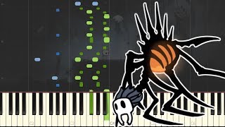 Nosk  Hollow Knight Piano Tutorial Synthesia [upl. by Notloc591]