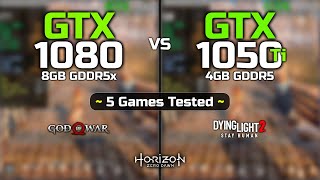 GTX 1080 vs GTX 1050 Ti  How Big Is The Difference [upl. by Susejedairam780]