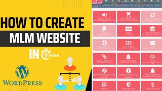 Create Multi Level Marketing Website  MLM  with WordPress [upl. by Aikemaj]