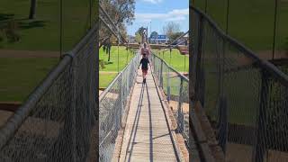 Pinjarra rope bridge WA westernaustralia travel foryou [upl. by Leonsis685]