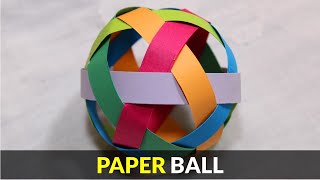 How to make Origami ball  Origami Ball for kids  Healthy activities  Paper work  I CAN DO IT [upl. by Ymaj376]