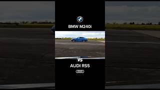 BMW M240 vs Audi RS5 [upl. by Ahsinrat470]