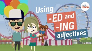 Adjectives with ED and ING  Learn English Vocabulary in Conversation [upl. by Atwood]