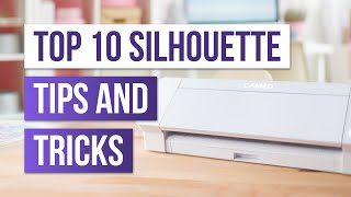 🤩 Top 10 Silhouette Tips and Tricks for Beginners [upl. by Hotchkiss]