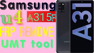 Samsung a315f u4 frp remove with UMT tool by RaoAjuTV [upl. by Etnwahs]