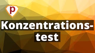 Konzentrationstest im Einstellungstest 2025  d2 Test Einfach erklärt von Plakos [upl. by Oderfliw404]