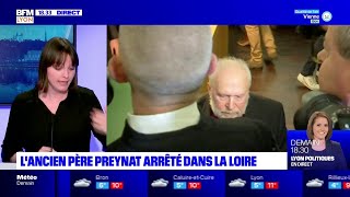 Lancien père Preynat a été arrêté dans la Loire [upl. by Rednasela406]