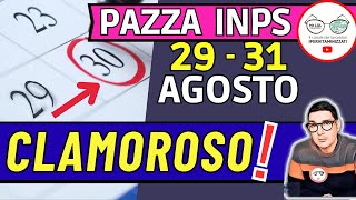 CLAMOROSO ⚠️ 29 AGOSTO DOPPIA SORPRESA INPS PAGA e CAMBIA DATE ⚡️ AUU TRIS BONUS EMERGENZA SETTEMBRE [upl. by Greerson910]