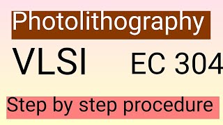 Photolithography Sequence VLSI IC fabrication Mask Malayalam [upl. by Fritts]