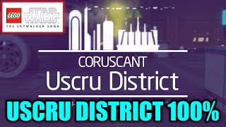 Coruscant  Uscru District 100  All Collectibles  Lego Star Wars The Skywalker Saga [upl. by Eras]