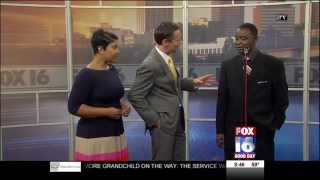 Michael Walker sings quotUntil the End of Timequot on Fox 16 [upl. by Bechler]