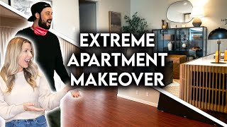 EXTREME APARTMENT MAKEOVER  DIY Transformation From Start To Finish [upl. by Sher]