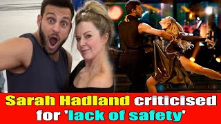 Sarah Hadland criticized as she flipped caution [upl. by Meekar217]