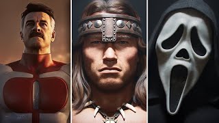 All Mortal Kombat Guest Character Trailers  MK1MK9MK10MK11 [upl. by Ayet635]