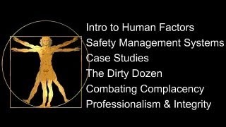 Aviation Maintenance Human Factors  A Sampler [upl. by Margarethe]