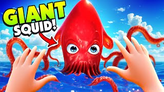 I Summoned The GIANT SQUID In VR  Call of the Sea VR [upl. by Silirama94]