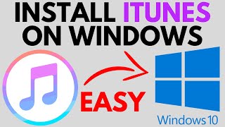 How to Download iTunes on Windows 10 PC or Laptop  2022 [upl. by Husha]