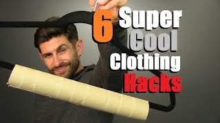 6 COOL Clothing Hacks EVERY Man Should Know Always Look FRESH [upl. by Yznel507]