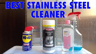 How to Clean Best Stainless Steel Appliances Cleaner [upl. by Petie]