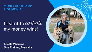 How this dog trainer learnt to celebrate her money wins using Money Bootcamp [upl. by Ackler]