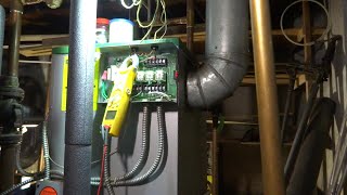 NO HEAT OR HOT WATER BOILER NEEDS SERVICE PART 1 OF 2 [upl. by Salchunas]