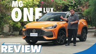 2024 MG One 15T CVT Lux Review – The best value crossover you can get for PHP 14M [upl. by Harshman]